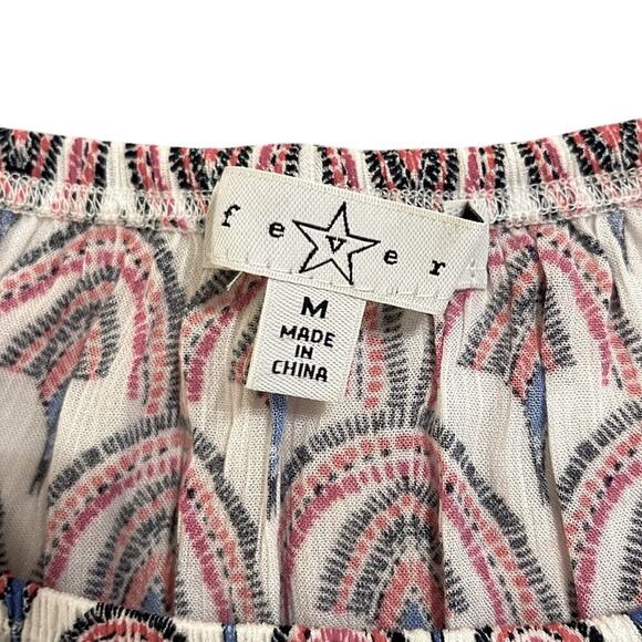 “Fever” Women's Ruffle Sleeve Boho Peasant Top Poet Blouse | Size M - Picture 8 of 9